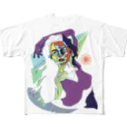 junichi-goodsのgirls-k フルグラフィックTシャツ