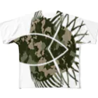 クレアプロップのカモフラベタ All-Over Print T-Shirt