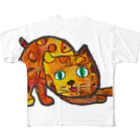 rincoccoのひなたぼっこタマ フルグラフィックTシャツ