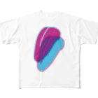 パプリカのTongue All-Over Print T-Shirt