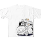 すあまぞーぬのねこ武装カー All-Over Print T-Shirt