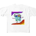 lukanose-kidsのバケツ君 All-Over Print T-Shirt