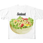 DRIPPEDのSalad-サラダ- All-Over Print T-Shirt