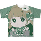 ∞lette OFFICIAL STOREの小鳥わたげ All-Over Print T-Shirt