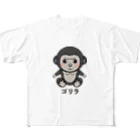 chicodeza by suzuriのゴリラちゃん All-Over Print T-Shirt