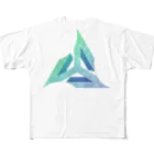 kuna-pのロゴ All-Over Print T-Shirt