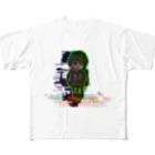 フレ末屋のカマキリ女 ドット絵(バグ) All-Over Print T-Shirt