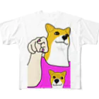 メガピンのBossyポチ All-Over Print T-Shirt