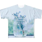 いぬのルリミゾカクシ All-Over Print T-Shirt