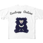EcologyOnline（エコロジーオンライン）のごきげんナマケグマ EOL ver. All-Over Print T-Shirt