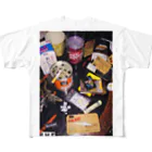MANCHIMAINICHIの卓上 フルグラフィックTシャツ All-Over Print T-Shirt