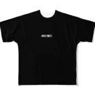 otogrooveのnerdtronics2:バックプリントロゴ(Black) All-Over Print T-Shirt