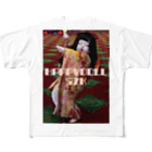 市松寿ゞ謡の踊る市松人形 All-Over Print T-Shirt