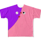 奴以胡桃のキャッティー07075 All-Over Print T-Shirt