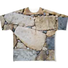Pugotの国宝・姫路城の石垣 All-Over Print T-Shirt