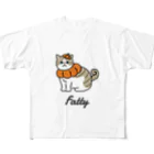 うちのこメーカーのFatty フルグラフィックTシャツ