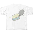 惰のニャーハン フルグラフィックTシャツ