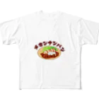 chicodeza by suzuriのやっぱりチキン南蛮 All-Over Print T-Shirt