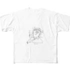 坊っちゃんとゆかいな音楽家たちのベトベンの「これも運命」 All-Over Print T-Shirt