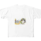 保護猫茶トラ兄弟LIFEのモーリーくん、ムースくん All-Over Print T-Shirt