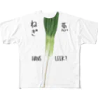 petite worldのHave Leek? フルグラフィックTシャツ