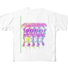 ベントス二郎商店のYOKAI×4 All-Over Print T-Shirt