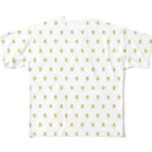 TOM GLASSESのレモンを被った鳥（神妙な表情） All-Over Print T-Shirt