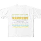 design at.のハジチに願いをこめて All-Over Print T-Shirt