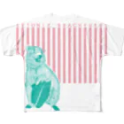 Drecome_Designのクアッカワラビー All-Over Print T-Shirt