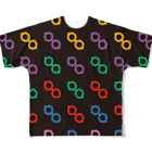 RiKEYの眼鏡シリーズ All-Over Print T-Shirt