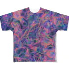 TakashiSのpattern of electricity All-Over Print T-Shirt
