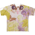 chiro's storeのフクロモモンガVer.4 All-Over Print T-Shirt