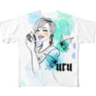 🫧🦋uru🎙ぅʓ👠💕の🫧🦋uru🎙ぅʓ 👠💕グッズ All-Over Print T-Shirt