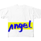 Suzupsy Underground Gallery のKUSO LOGO「ANGEL」 フルグラフィックTシャツ