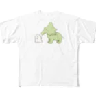 オリキャラグッズたちのばんざいくんとほっかいぞう(色つき) All-Over Print T-Shirt