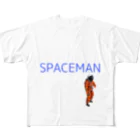 beeのSPACEMAN フルグラフィックTシャツ