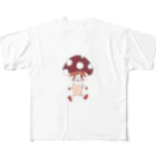 めりこのキノベルちゃん フルグラフィックTシャツ