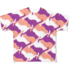 SAKURAMEDERUの猫フルグラフィック フルグラフィックTシャツ