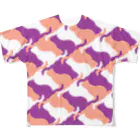 SAKURAMEDERUの猫フルグラフィック All-Over Print T-Shirt