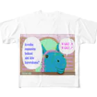 いちごDAIHUKUの(イケメン馬）毎日ワクワクGORYU君 All-Over Print T-Shirt