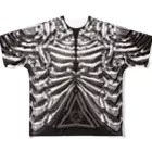 GYOUZA DESIGN INITIATIVEの生体外骨格アーマー　GBEA-99-SilverM All-Over Print T-Shirt