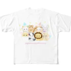 ぴよたんの癒しの森ショップ SUZURI店のぴよ森グッズ公式アイテム フルグラフィックTシャツ