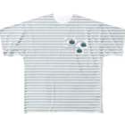 ウチダヒロコ online storeのセルロース合成酵素  フルグラフィックTシャツ