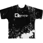 D=fate official GoodsのD=fate バンドTシャツ BLACK 풀그래픽 티셔츠