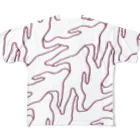 SAKURAMEDERUのフルグラフィックB All-Over Print T-Shirt