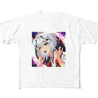 mano-verseのMegami #04296 フルグラフィックTシャツ