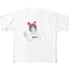 どんどとんとんどんののんちゃん All-Over Print T-Shirt