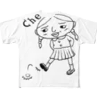 relax_timeのche-ちょっぴり反抗期-石蹴り フルグラフィックTシャツ