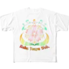 桜さつき と 神楽鈴のHaku Touya Web. フルグラフィックTシャツ