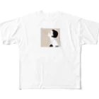 ucaのTobacco フルグラフィックTシャツ